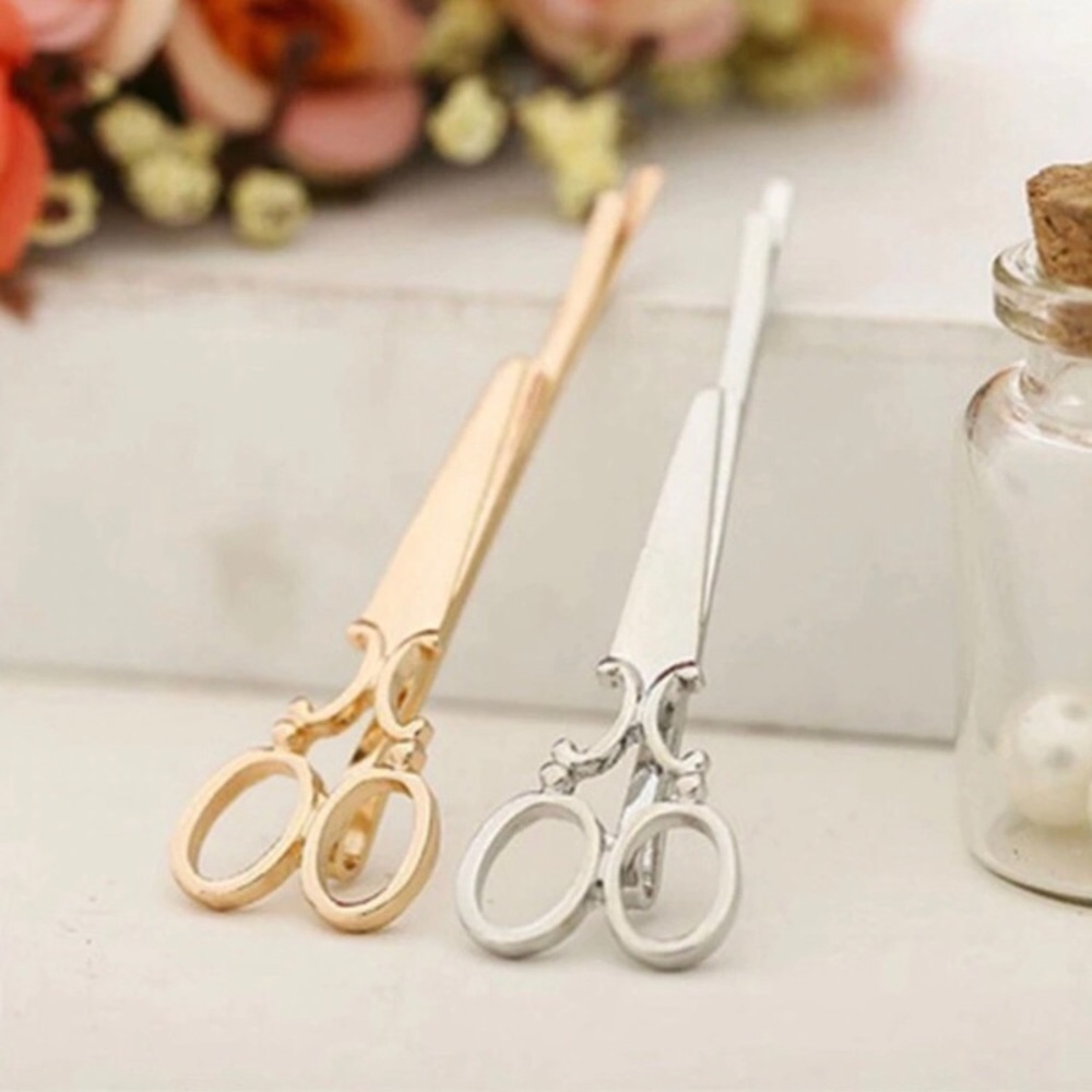 New! Set of Scissor Hair Pins - Picture 3 of 10